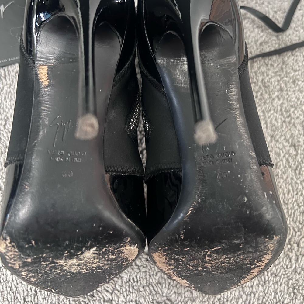 Giuseppe Zanotti stiletto lace up boots - Picture 2 of 11
